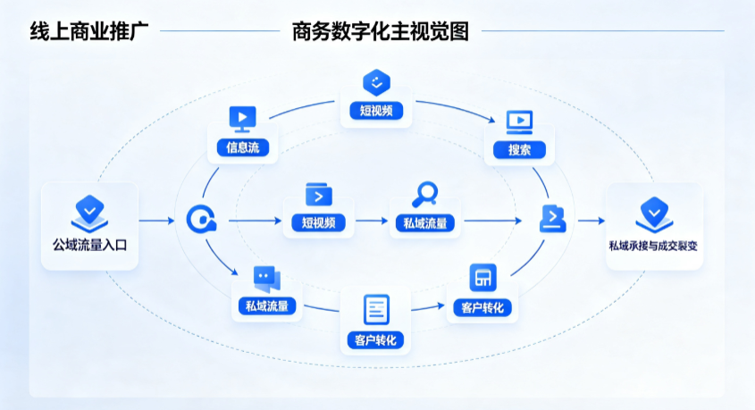 枣庄线上商业推广怎么做？全域流量闭环搭建与低成本转化实战指南